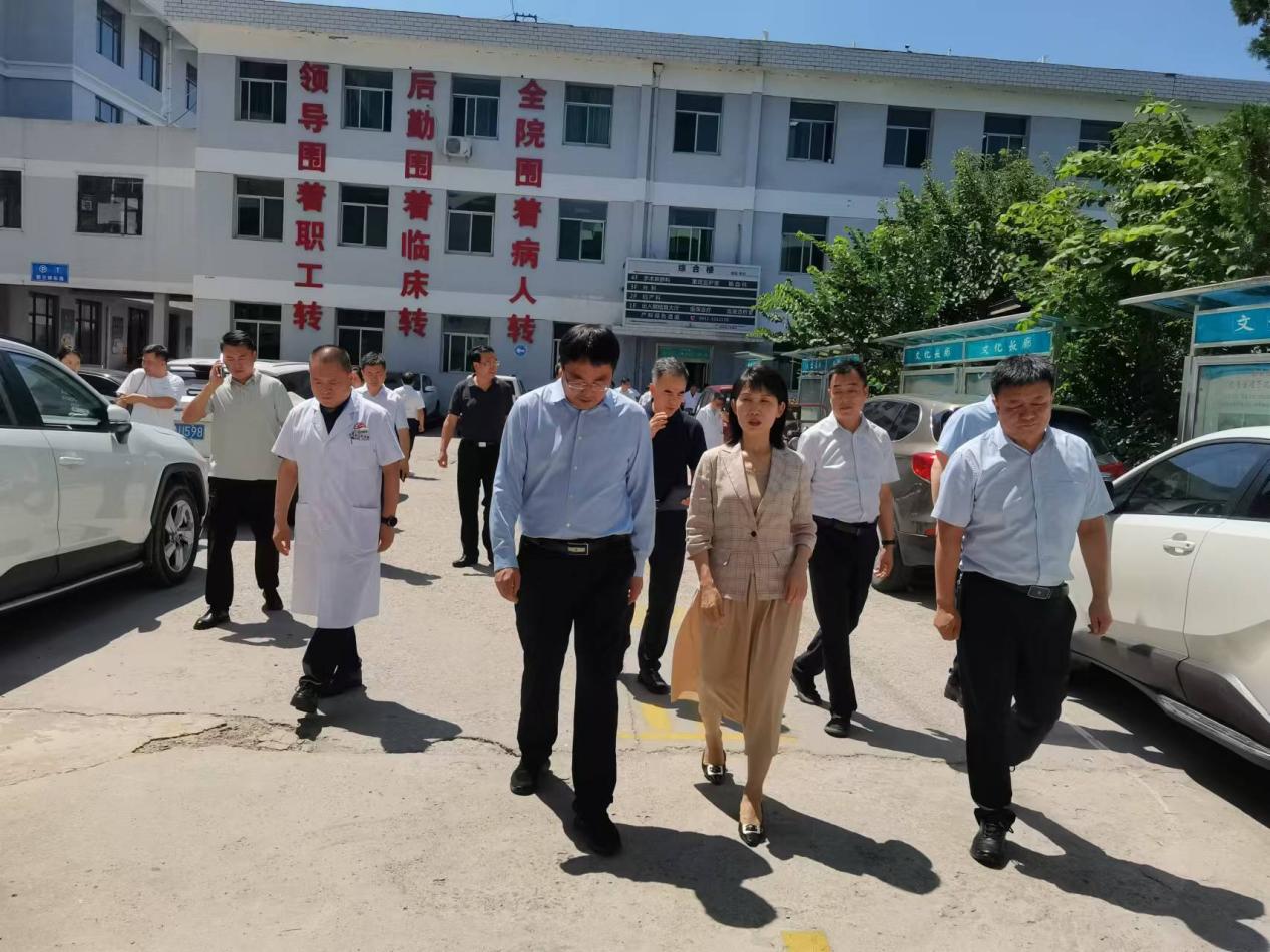 5县医院参观
